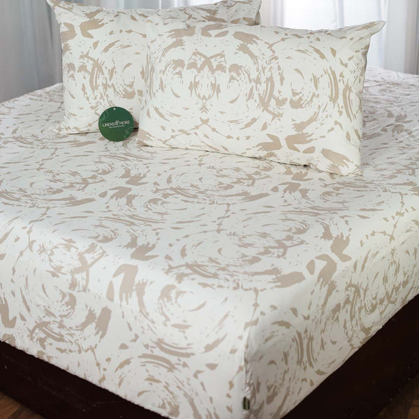Stylish Printed Fitted Bedsheets