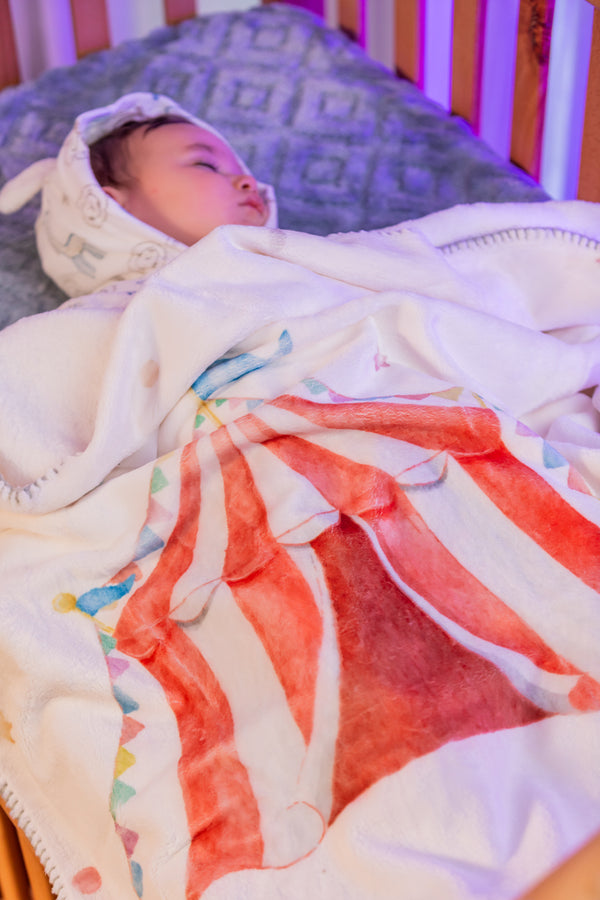 Mora Printed Baby Blanket