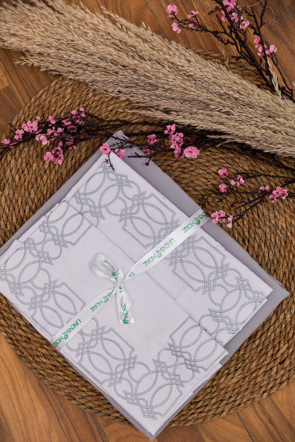 Embroidered Fitted Sheet