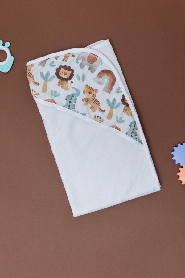 كوفرته قطن دابل فيس مطبوعة