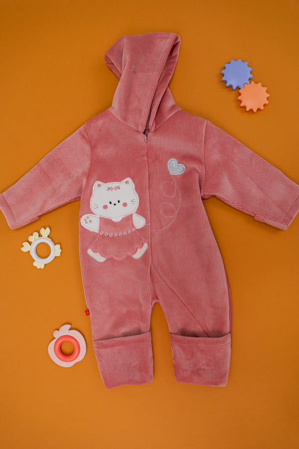 Kitty Baby Romper
