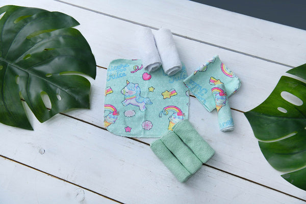 Burp Cloth Set 7 Pieces